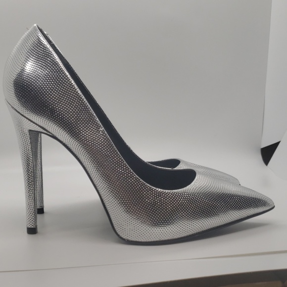 Silver Aldo pumps - Picture 4 of 6